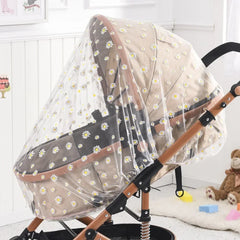 Universal Pram Net Baby Pushchair Cart Insect Shield Net Mesh Safe Infants Protection Mesh Cover Baby Stroller Accessories