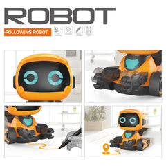 Smart Robot Toy For Early Education Track Drawing Cute Fun Sound Effect Children's Gift Intelligent AI Toy Educational Plaything