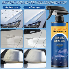 Car Coating Spray Quick Effect Coating Agent Coat Car Wax Car Scratch Wax Coating Spray Oil Film Emulsion Glass Cleaner
