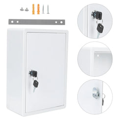 Wall Mountable Box Lock for Secure Delivery Durable Plastic Case For Delivery Storage Container Mail ganizer Case