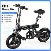 EB1 Electric Bike 250W 7.8Ah Electric Bicycle 40km Max Range 25km/h Speed 14inch Foldable Electric Bike
