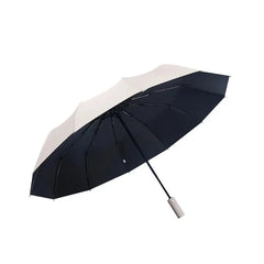 Umbrella Women's Rain and Weather Thickened Sunscreen UV Protection Automatic Parasol Folding Portable