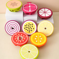 Color Kids New 1PCS Baby Silcone Teether Toys Vegetable Fruit Shape Baby Teething Toys Molar Sensory Toys Kids Toys Baby Stuff