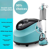 Adjustable 3-layer steam hanging ironing machine, flat ironing/hanging ironing, large capacity water tank, fast wrinkle removal