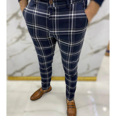 Men Casual Pants Formal Social Pencil Pants For Men's Business Office Workers Wedding Straight Suit Pants Hot Sale Streetwear X