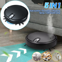 Smart Robot Vacuum Cleaner Automatic Sweeper Floor Clean Rechargeable UK