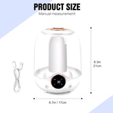 3L Humidifier for Bedroom, Essential Oil Diffuser Air Humidifier with 3 Modes 7 Color Changing Light for Home Office