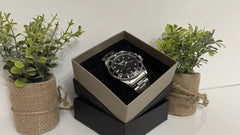 Mabz Mens Wrist Watch Trend GT Watch TORENZO GIOVANNI Waterproof Watch Black