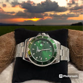 Mabz Mens Wrist Watch Trend GT Watch TORENZO GIOVANNI Waterproof Watch Green