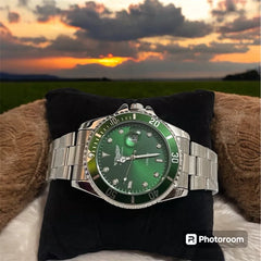 Mabz Mens Wrist Watch Trend GT Watch TORENZO GIOVANNI Waterproof Watch Green