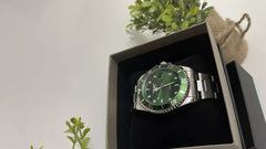 Mabz Mens Wrist Watch Trend GT Watch TORENZO GIOVANNI Waterproof Watch Green