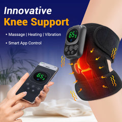 3 in 1 Shoulder Knee Eblow Heated Vibration Knee Massager Pad for Joint Pain Relief Health Care Shoulder Arthritis Support Belt