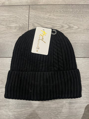 Premium Knit Beanie Hat Men Women – Warm Cuffed Winter Cap – One Size Unisex