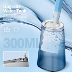Bezvoi Cordless Water Flosser for Teeth – 5 Modes, 300ML Tank, USB-C Rechargeable, IPX7 Waterproof