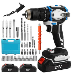 Brushless Cordless Drill Electric Screwdriver 3in1 Impact Drill With Light 2 Speeds 70Nm Power Tools For Makita 18V Battery