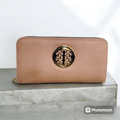 Ladies Women Designer Leather Wallet Long Zip Purse Card Phone Holder Handbag