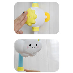 Bath Toys for Baby Water Game Clouds Model Faucet Shower Water Spray Toy For Children Squirting Sprinkler Bathroom Kids Gift