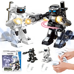 RC Robot Battle Boxing Robot Toy Two-player Games Remote Control Robot 2.4G Fighting Robot Control Toys for Kids Famly Game