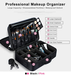 High Quality Make Up Bag Professional Makeup Case Makeup Organizer Bolso Mujer Cosmetic Case Large Capacity Storage Bag