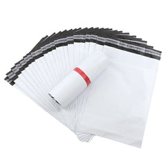 100pcs Poly Envelopes Courier Bag Express Envelope Storage Bags Self Adhesive Seal PE Plastic Pouch Packaging Mailing Bags