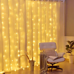 Christmas Lights Curtain Garland Merry Christmas Decorations For Home Christmas Ornaments Xmas Gifts Navidad 2021 New Year Decor