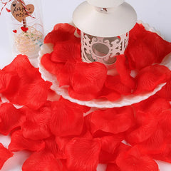 1000pcs Elegant Artificial Rose Petals for Weddings, Valentine's Day, and Holiday Decor - Add a Touch of Romance to Any Occasion