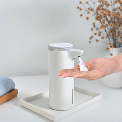 Automatic Soap Dispenser Touchless- IPX7 WaterproofAdjustable USB C Charging Tray/Hand Sanitizer Dispenser for kitchen and b