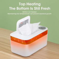 Baby Wet Wipe Warmer Tissue Heater Warming Machine Wipes Heating USB Cotton Towel Smart Polypropylene Baby