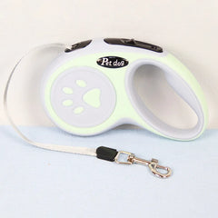 3/5M Nylon Dog Leash Automatic Retractable Durable Cat Lead Extending Puppy Walking Running Traction Roulette For Small Dogs