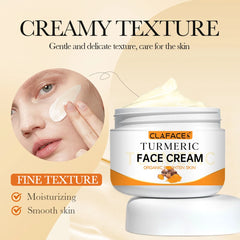 Whitening Turmeric Face Cream Anti Aging Serum Birghten Facial Anti-Wrinkle Reduce Fine Lines Acne Drak Spot Remover Skin Care
