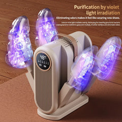 Foldable Shoe Dryer Electric Shoe and Boot Dryer Portable Heater For Socks Boots