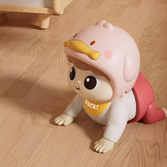 Fun electric crawling toys Early education guide crawling music learning speaking mode toys do not deliver batteries