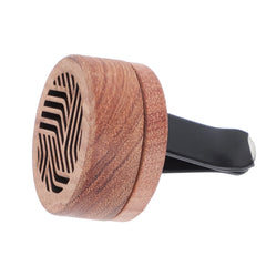 Aroma Diffuser Essential Oil Car Diffuser Wooden Carved Aromatherapy Diffuser Car Vent Clip Car Air Freshener Rituals perfume