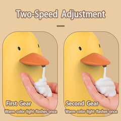 Automatic Sensor Soap Dispenser USB Rechargeable Cute Cartoon Style Children Washing Hand Soap