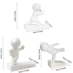 Christmas Decorations Include Cute Door Sills Movable Anti Slip Bases To Protect Walls and Three-dimensional Home Decorations