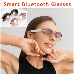 Fashion Sunglasses Smart Glasses Bluetooth 5.3 with Speaker Headphones UV400 Wireless Intelligent Lenses Audio Touch Hands-Free