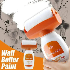 Wall Repair Roller Paint White Water Based Latex Paint Color Roller Large Roller Brush Repair Paint Wall Repair Tool for Tile