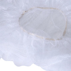 Mosquito Nets White Blue Baby Crib Bed Palace Mosquitos Nets Encrypted Flower Cloth Edge Lace Simple Solid Color Bed Universal