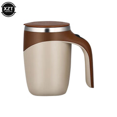 Automatic Self Stirring Magnetic Mug Stainless Steel Temperature Difference Coffee Mixing Cup Blender Smart Mixer Thermal Cup