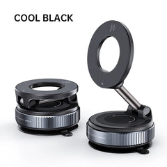 360° Adjustable Vacuum Magnetic Car Phone Holder For Magsafe Magnetic Suction Cup Phone Holder Folding Stand for Car Mirror Gym