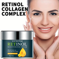 Retinol Hyaluronic Acid Face Cream Moisturizer Nourish Skin Care Products Anti-aging Facial Treatment Moisturizing Facial Serum
