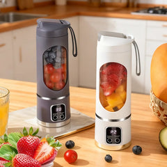 45ML USB Charging Portable Juicer 8-12 Blades BPA Material Can Make Milkshake Juice Convenient to Carry Travel Office Outdoor