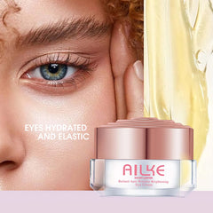 AILKE Retinol Anti-Wrinkle Brightening Eye Cream, with Hyaluronic Acid, Reduces Dark Circles, Undereye Lightening Treatment