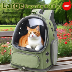 Transparent Pet Carrier Backpack for Cats Small Dogs Breathable Outdoor Shoulder Bag Travel Pet Supplies Durable Stylish