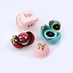 Silver Custom Necklace With Luxury Red Rose Spherical Gift Box For Girlfriend WIfe 2025 Hot Romantic Valentine's Day Gifts