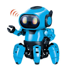 Multifunction Gesture Sensing RC Robot Toy - Intelligent Interactive STEM Toy with Music,Educational Kids Gift for Boys Girls
