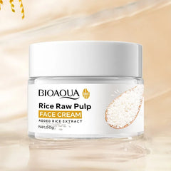 BIOAOUA Rice Puree Series Reduces Wrinkles Softens The Skin Enhances Skin Texture Moisturizes Nourishes The Skin Cleanses Face