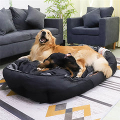 Dog Bed for All Season Pet Calming Sleeping Mat Sofa Pet Kennel Cushion with Removable Cushion Oxford Cover