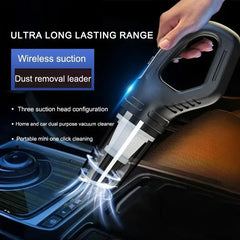 Car vacuum cleaner wireless multifunctional handheld portable household car vacuum cleaner rechargeable high-power