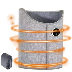 Under Desk Electric Foot Heater with Thermostat & Auto Shut Off for Office Home Timer Silent Foldable Leg Warmer Pro